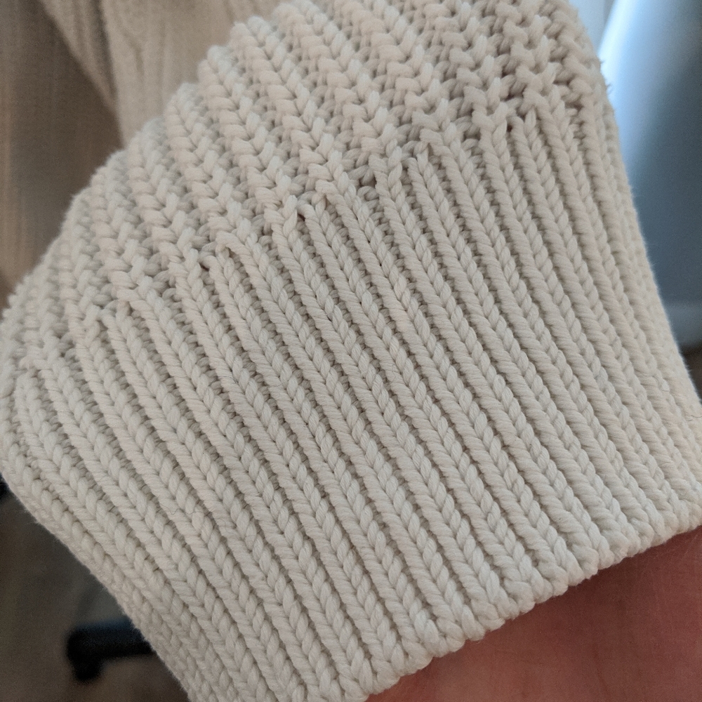 Vince Mixed Rib Sweater - Picture 3 of 4